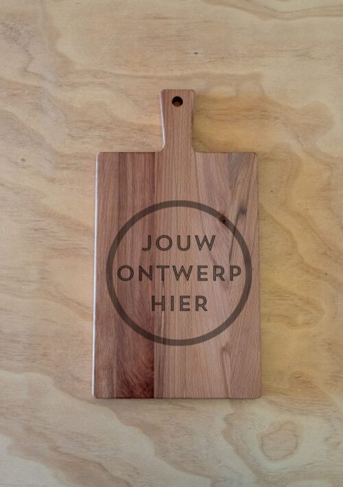 Borrelplank rechthoek 38 x 20 cm zonder sapgeul